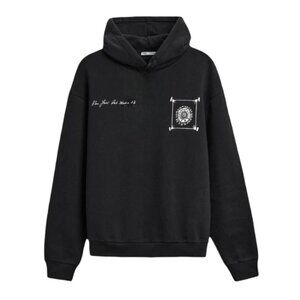 Zara Contrast Print Sweatshirt